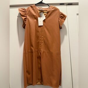 THML Tan Mini Dress
